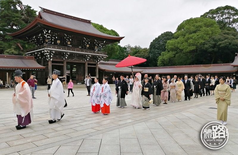 小編有幸在到訪時看到一場傳統婚禮